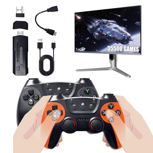 Retro Gaming Console with 64GB Plug & Play TV Stick S782170