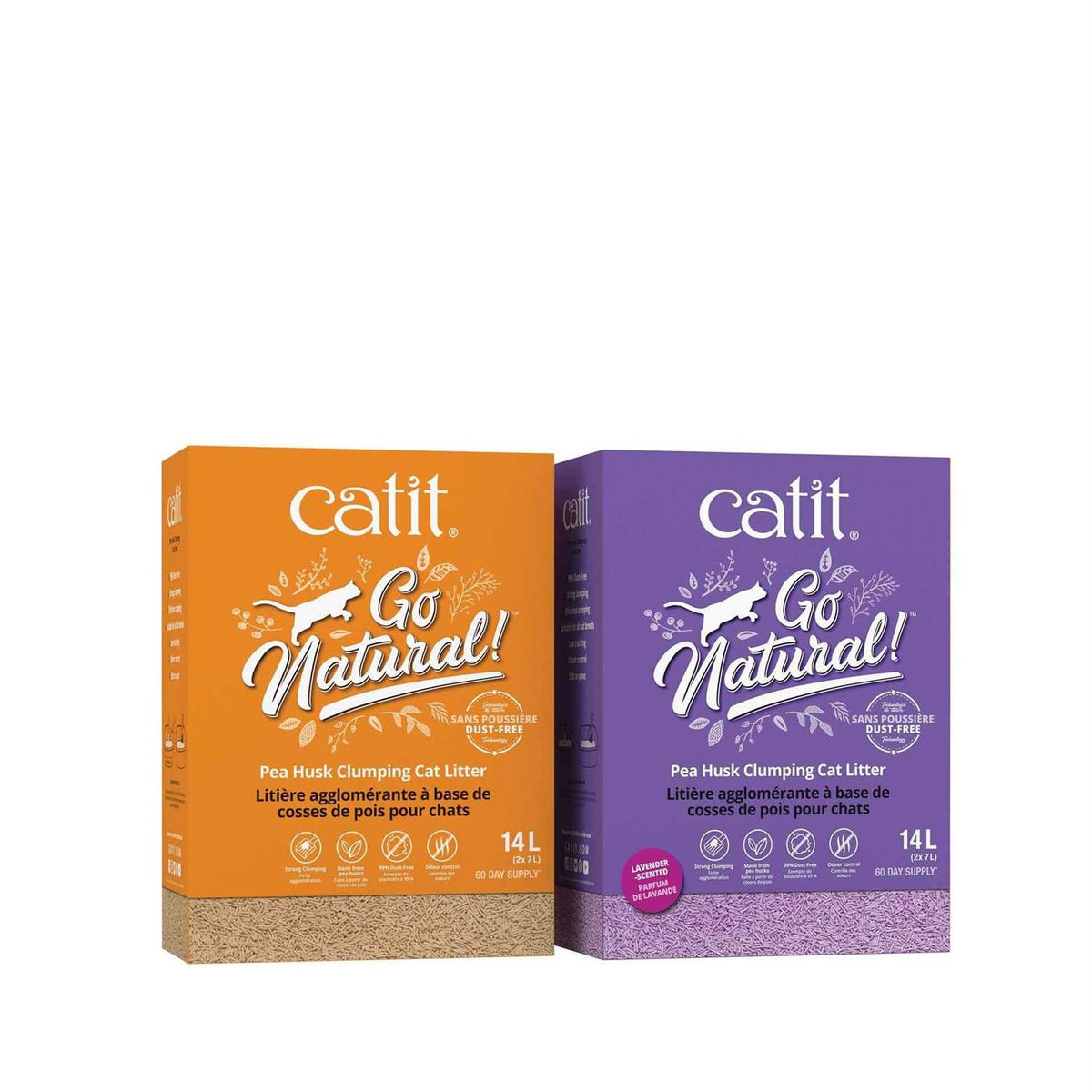 Pea Husk Clumping Cat Litter I294467
