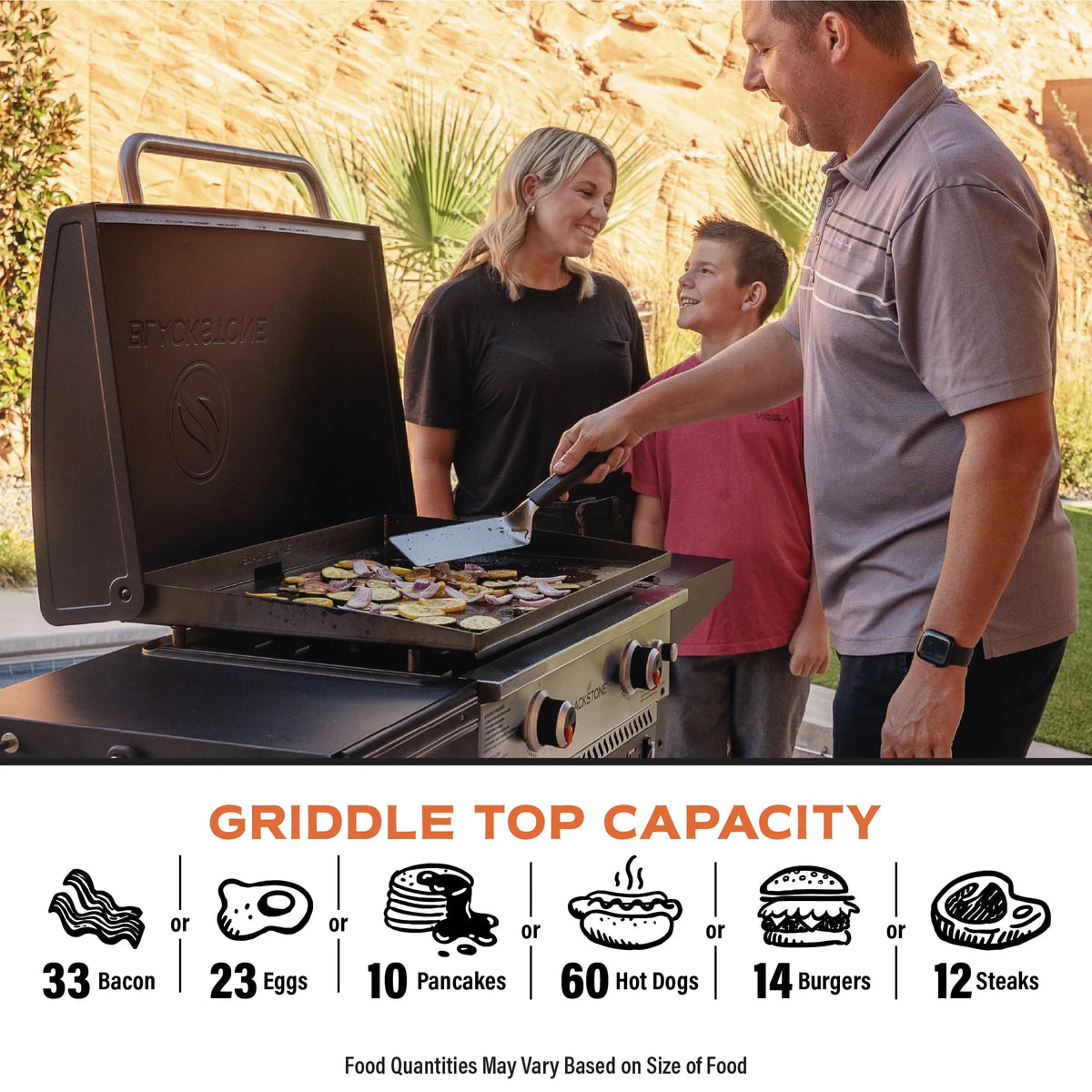 2-Burner 28 Griddle with Air Fryer Combo G593178