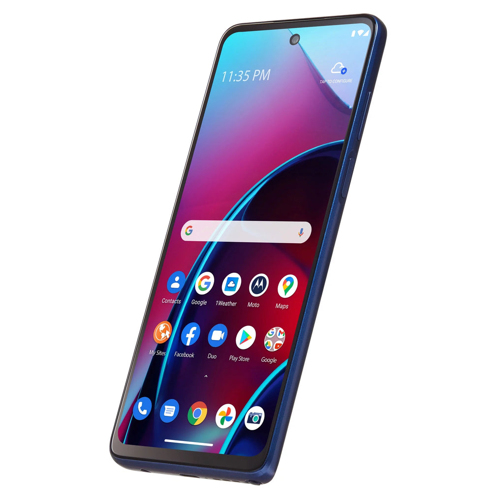 Blue 128GB 4G Prepaid Smartphone C3201