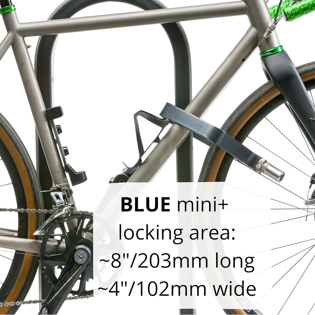 Blue Mini+ Flexible U Lock for Bicycle Electric Bike Scooter J96081