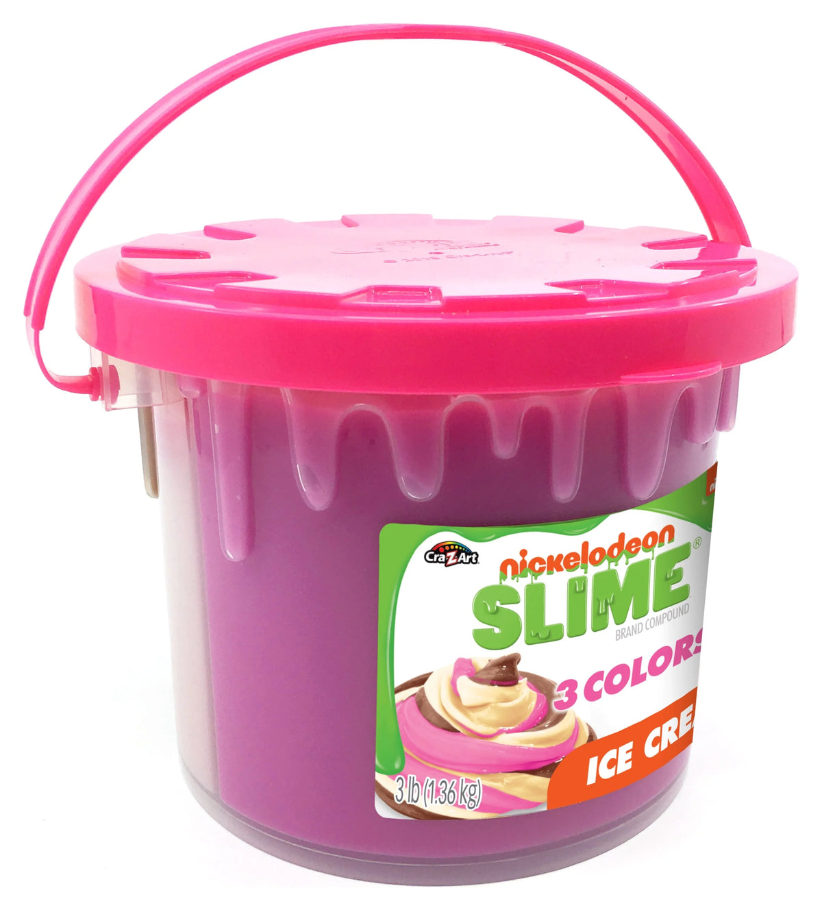 Slime Bucket 3-in-1 Ice Cream Colors, 3 lbs. I174579