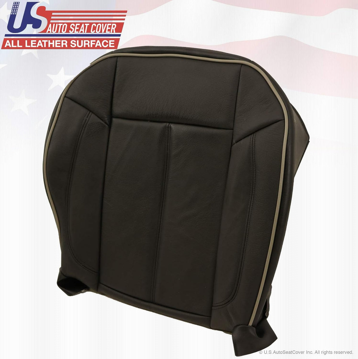 Black Leather Seat Cover for Hummer H3 K781