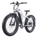 Silver 750W 48V 26" x 4" Fat Tire Electric Mountain Bike G457363