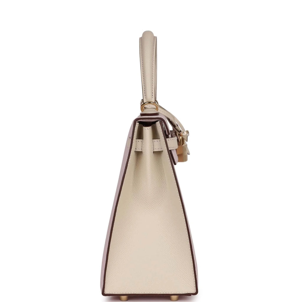 Mauve Pale and Craie Epsom 25 Kelly Sellier A989