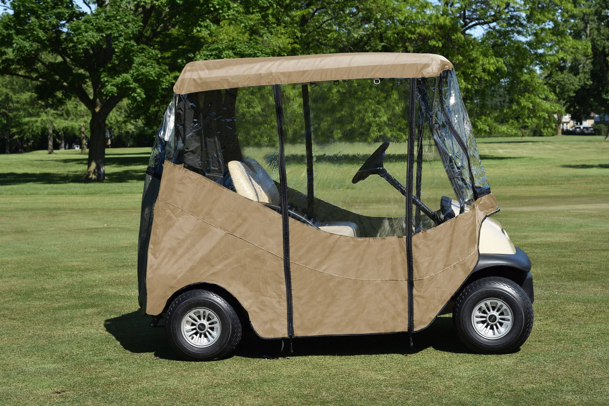 Tan Golf Cart Enclosure D997349