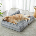 Large Waterproof Orthopedic Dog Bed with Removable Washable Cover U7350
