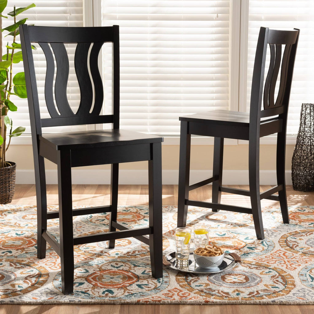 2-Piece Counter Stool Set - Espresso K903987