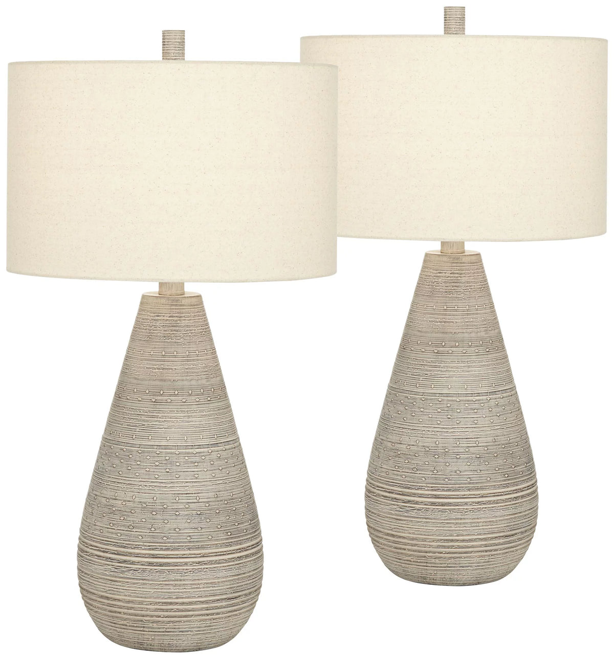 Set of 2 30" Tall Table Lamps F206