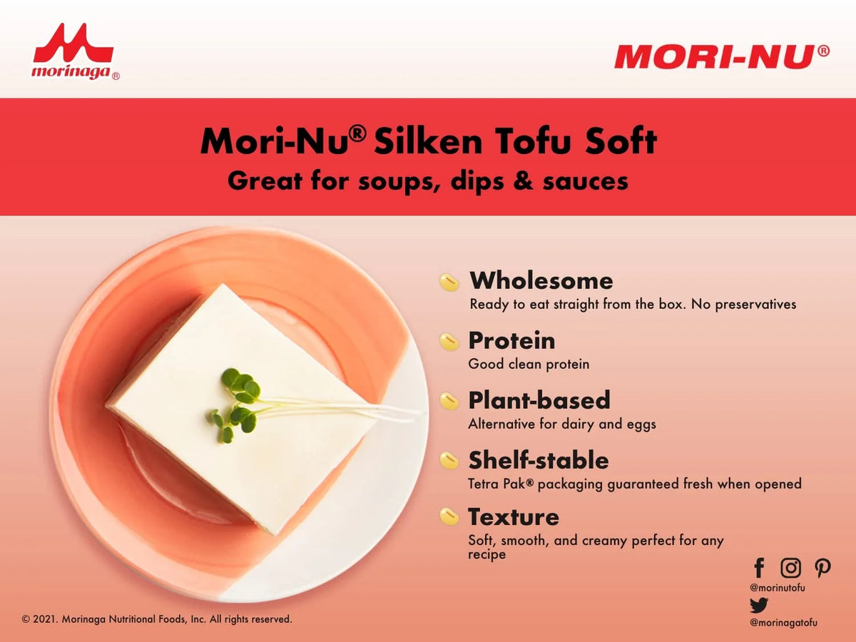 Soft Silken Tofu 12 oz x 12 Packs D319