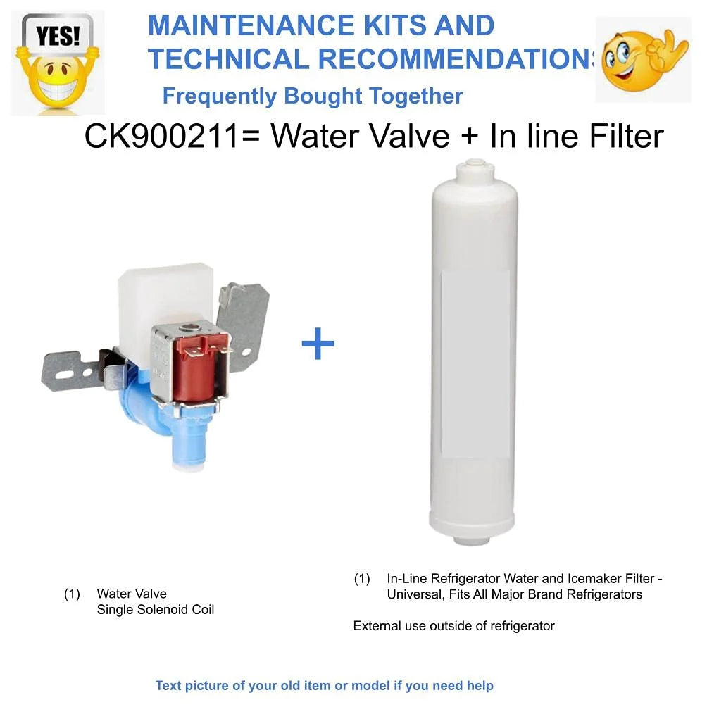 Ice Water Inlet Valve X498