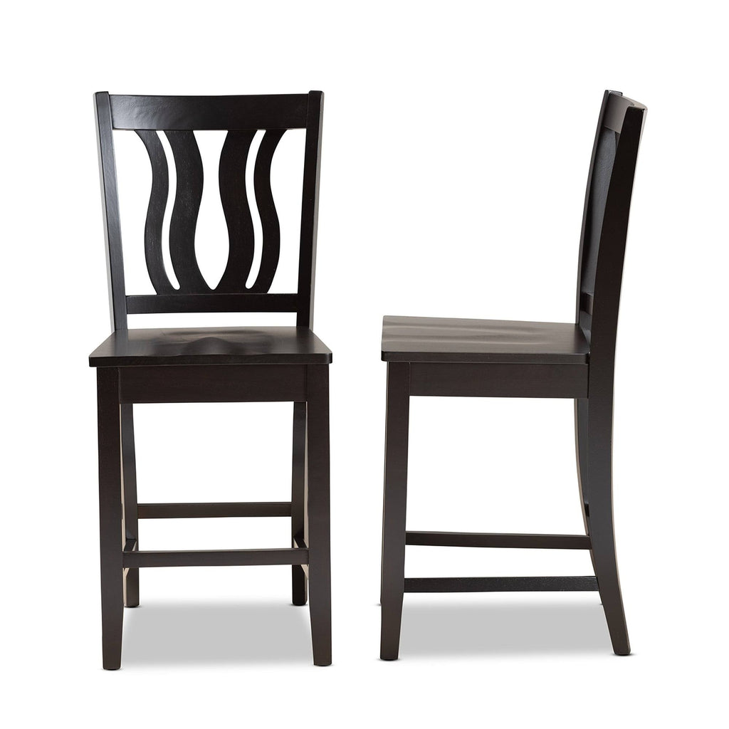 2-Piece Counter Stool Set - Espresso K903987