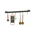 Hammered Steel Wall Mounted Pot Rack N8865