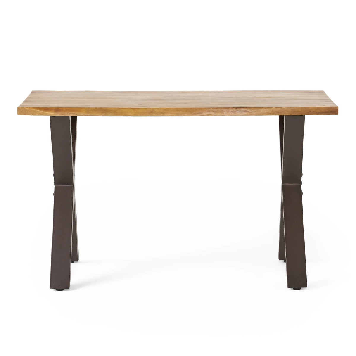 Acacia Desk with Iron Legs S6923