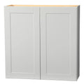 Dove Gray Shaker Assembled Wall Kitchen Cabinet D83126