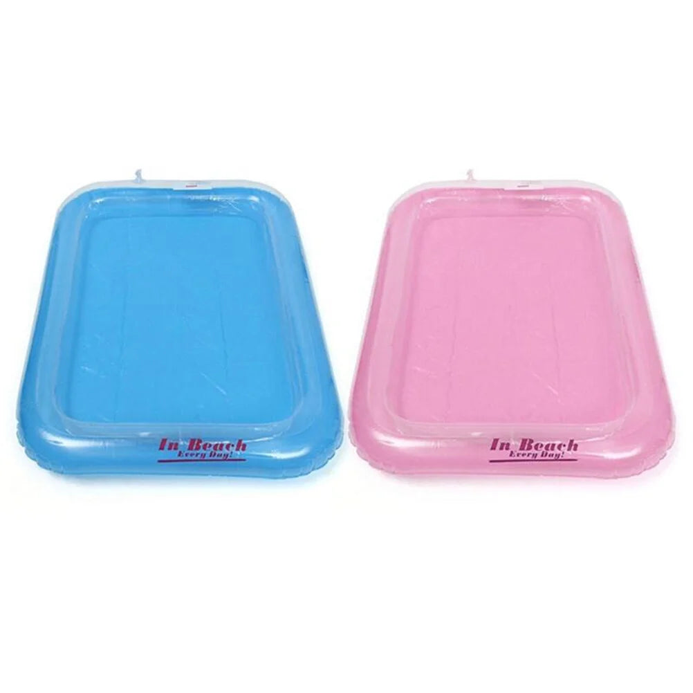 Pink Inflatable Sand Toy Tray W652212