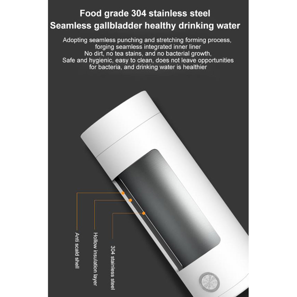 400ML Portable Electric Heating Thermos Cup K699
