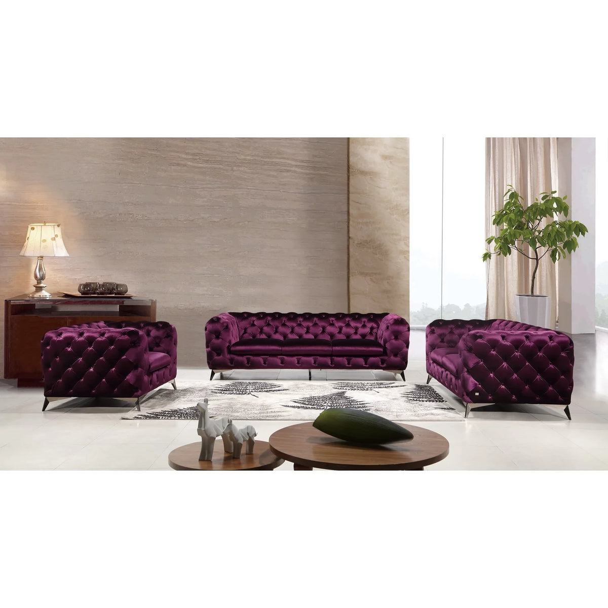 Purple Chair K15434