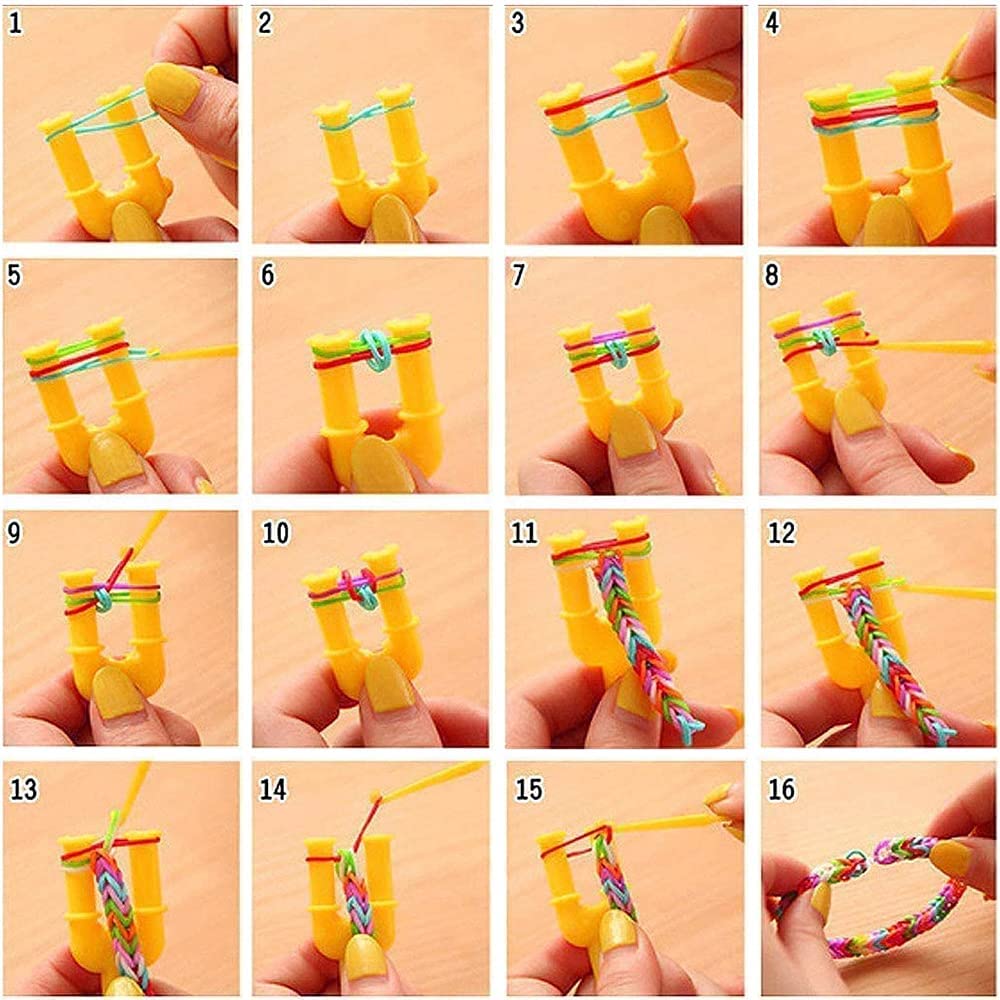 Rubber Bands Bracelet Making Kit R13522