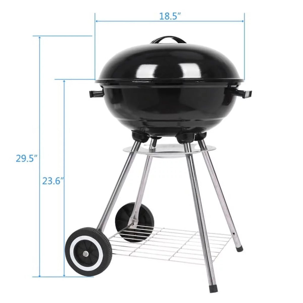 Charcoal Grill 18” Round Barbecue Grill I19870