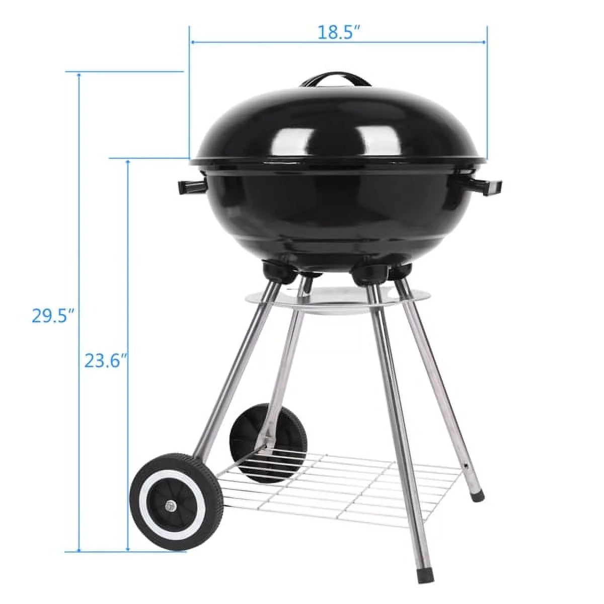 Charcoal Grill 18” Round Barbecue Grill I19870