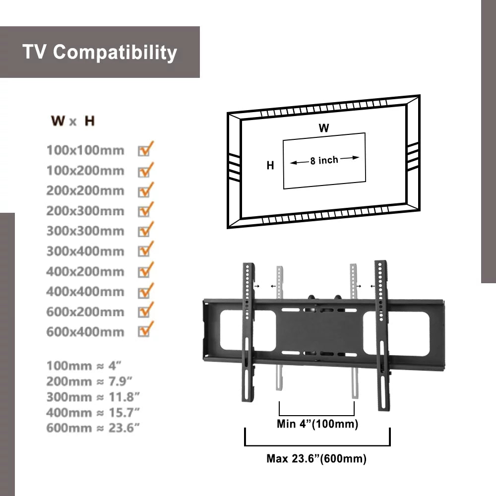 Swivel Floor TV Stand with Mount for 32 to 65" TV I670