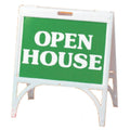White Plastic Quick Sign Holder M3949