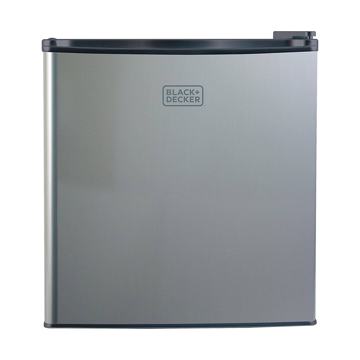 Black Silver Compact Fridge L31820