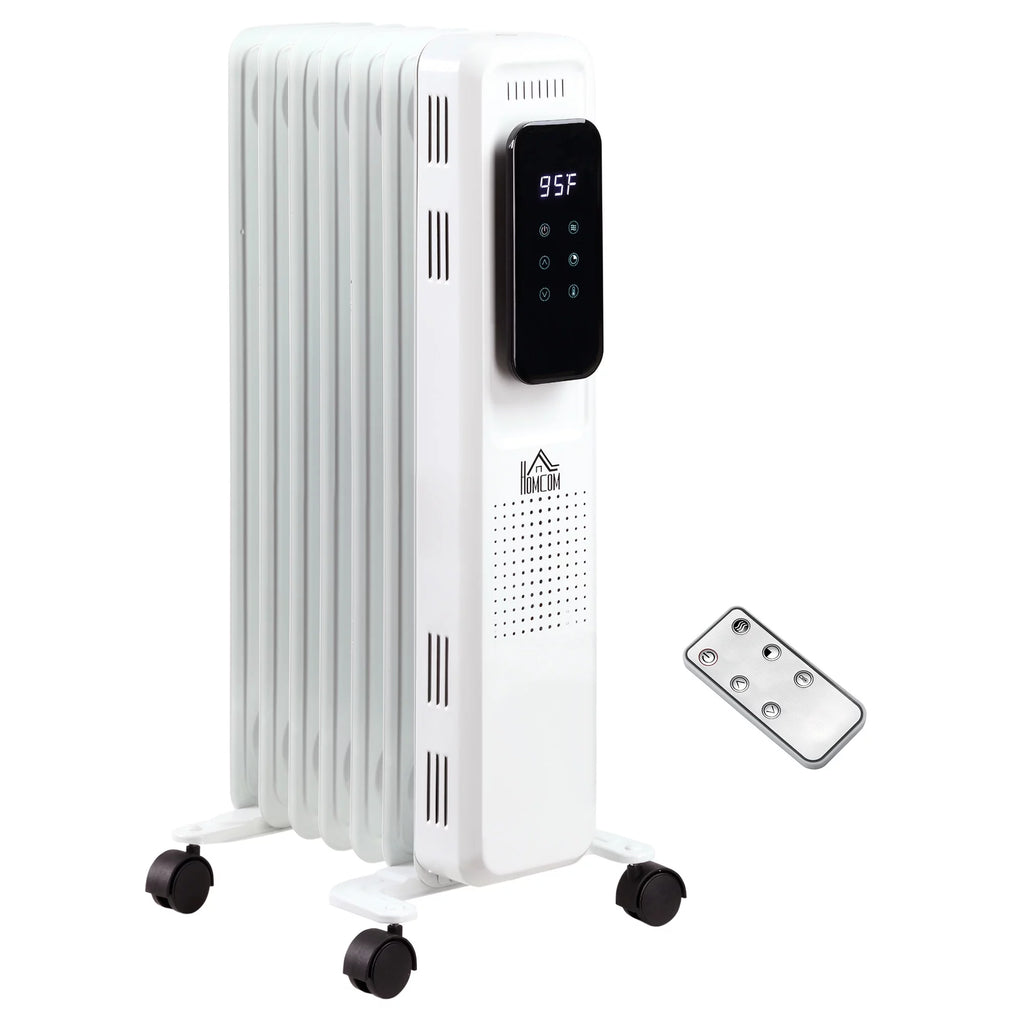 White 1500 W Electric Space Heater with 3 Modes and Timer T58963
