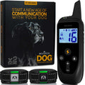 Dog Shock Collar For Large Dogs 123 Levels Dog Training Collar 1100Yards Range K4911