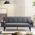 Convertible Futon Sofa Bed with Armrests I584113