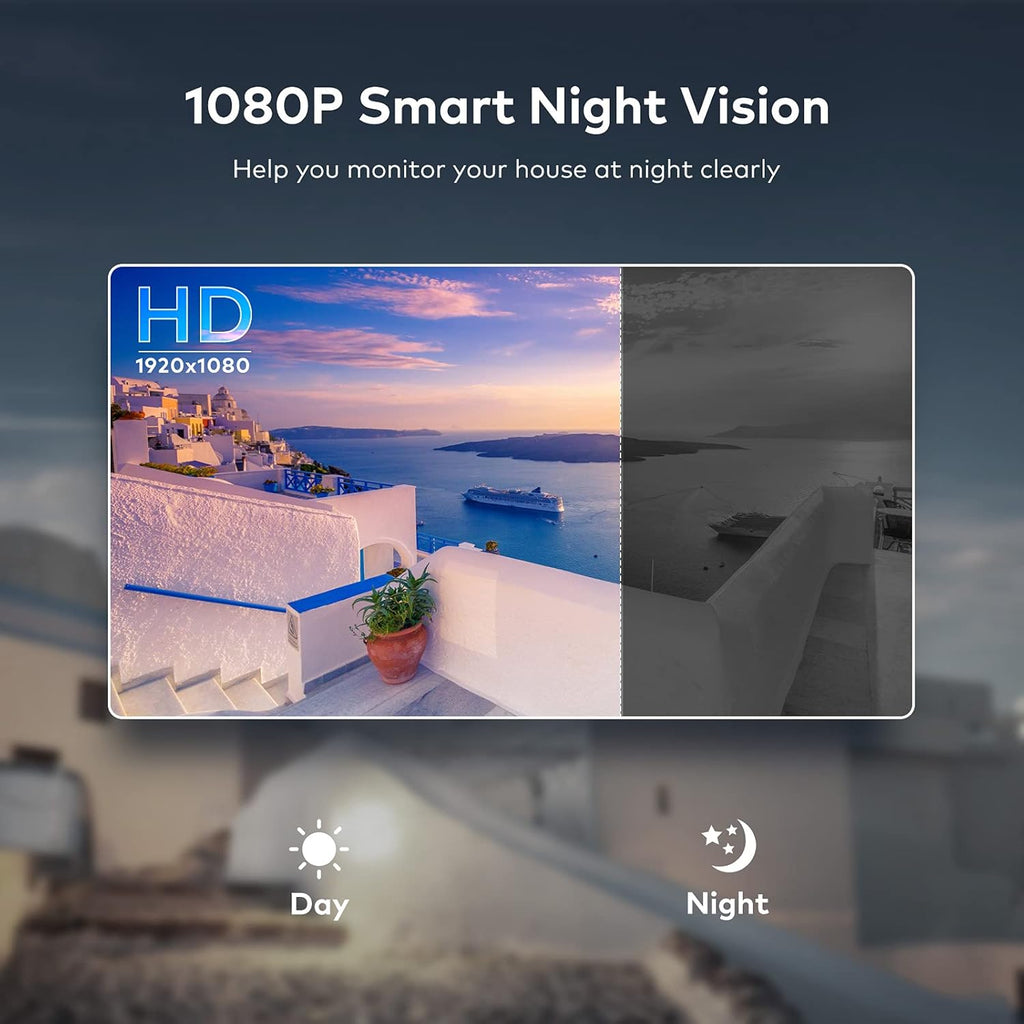 Wireless Battery-Powered Outdoor Security Camera with Night Vision and 2-Way Audio I2775