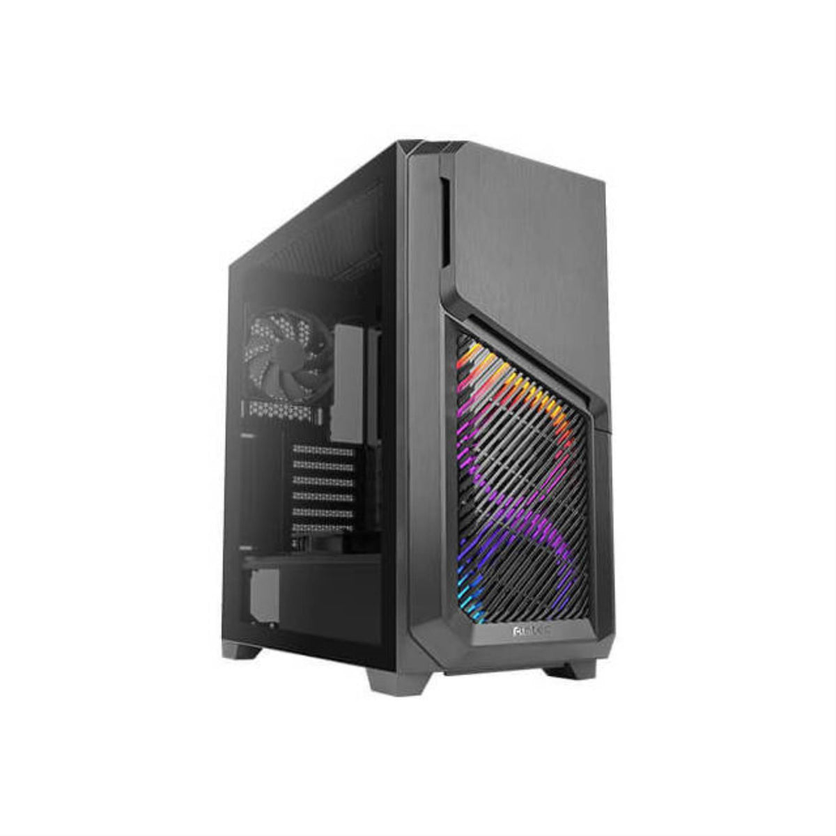 Mid Tower ATX Gaming Case with Tempered Glass Side J407665