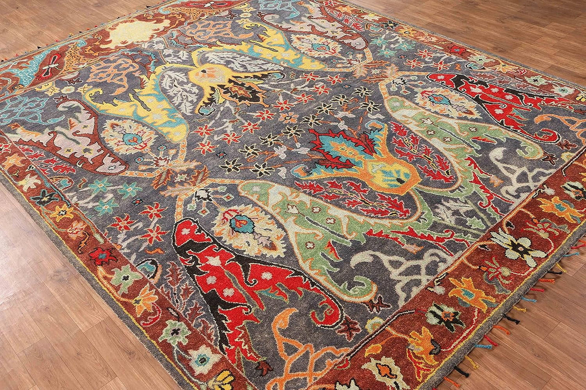 Handmade Tufted 100% Woolen Rugs & Carpet Z984884