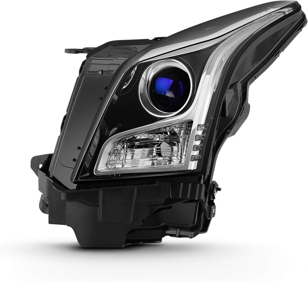 Projector Chrome Headlights Pair for Cadillac ATS Sedan A6636