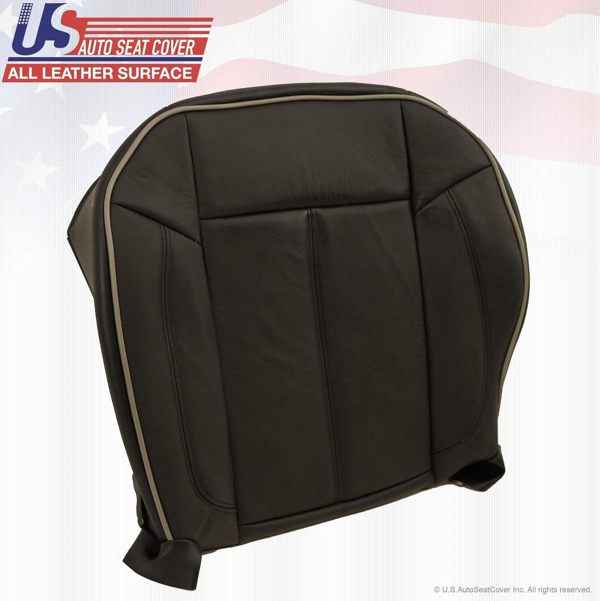 Black Leather Seat Cover for Hummer H3 K781