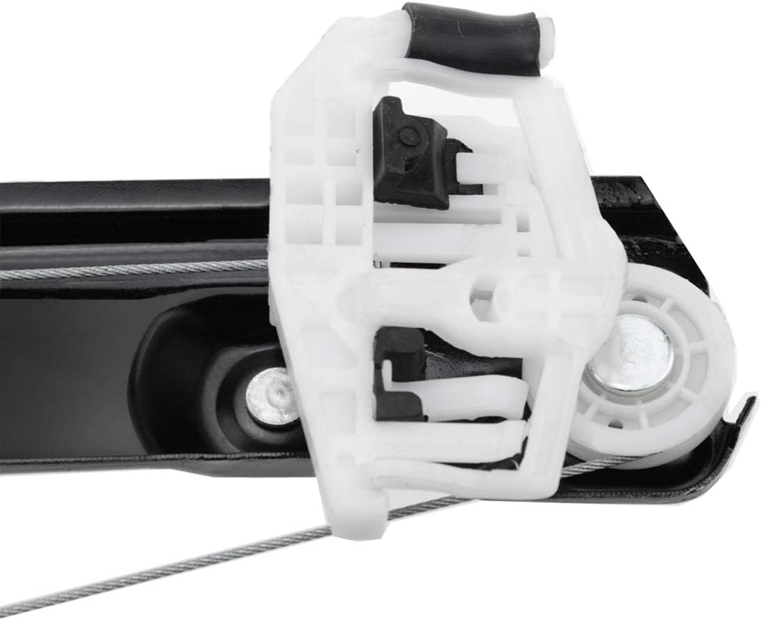 Electric Power Window Regulator Without Motor Rear Left and Right 2-PC Set Pack of 2 G89248