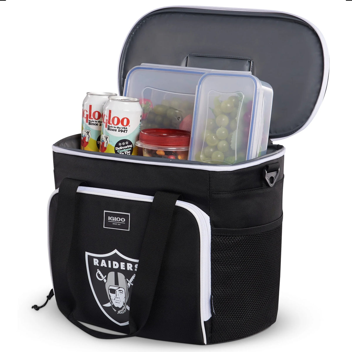 Black 28-Can Tote Cooler Z140