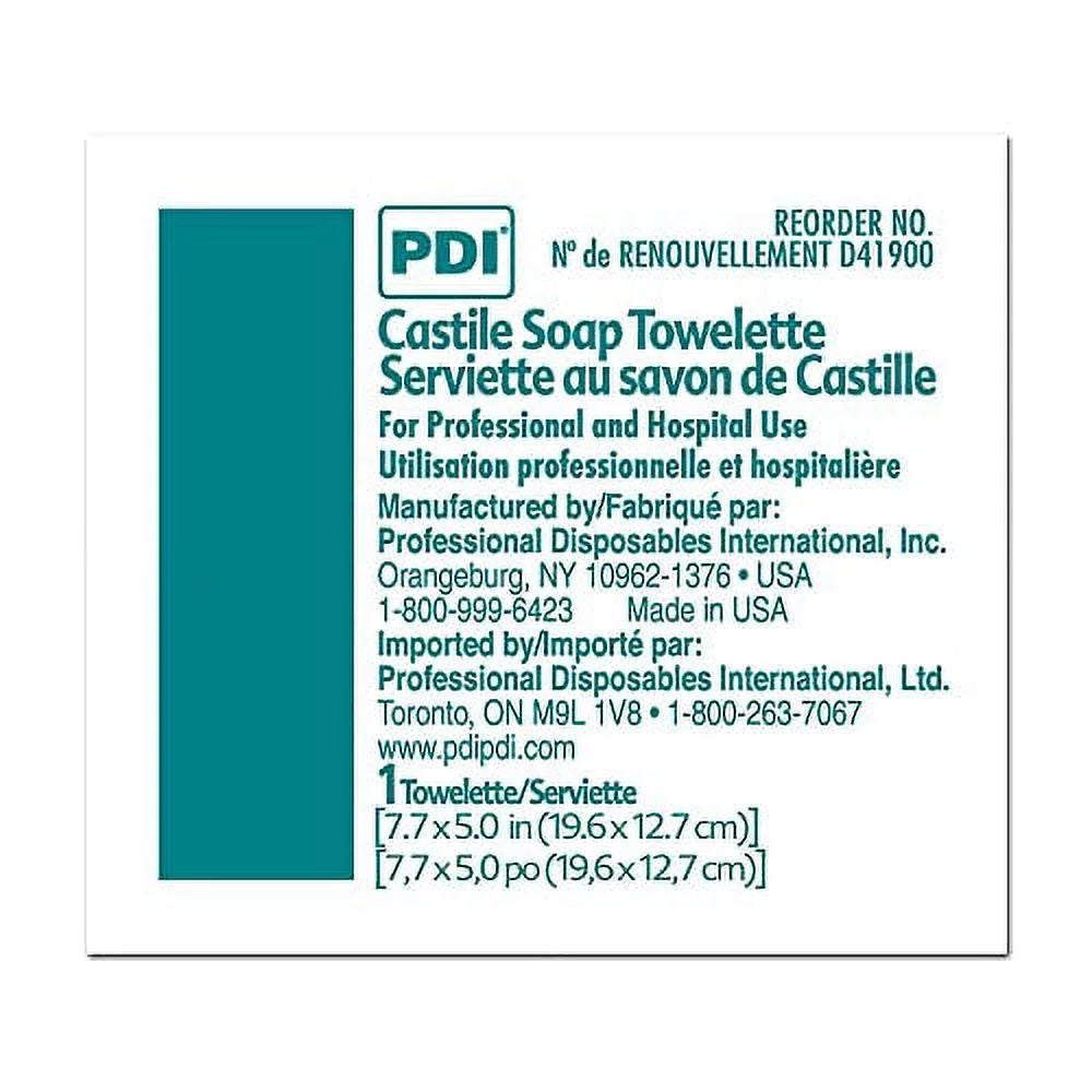 Castile Soap Facial Cleansing Wipe with Coconut Oil, 300 Count V577722