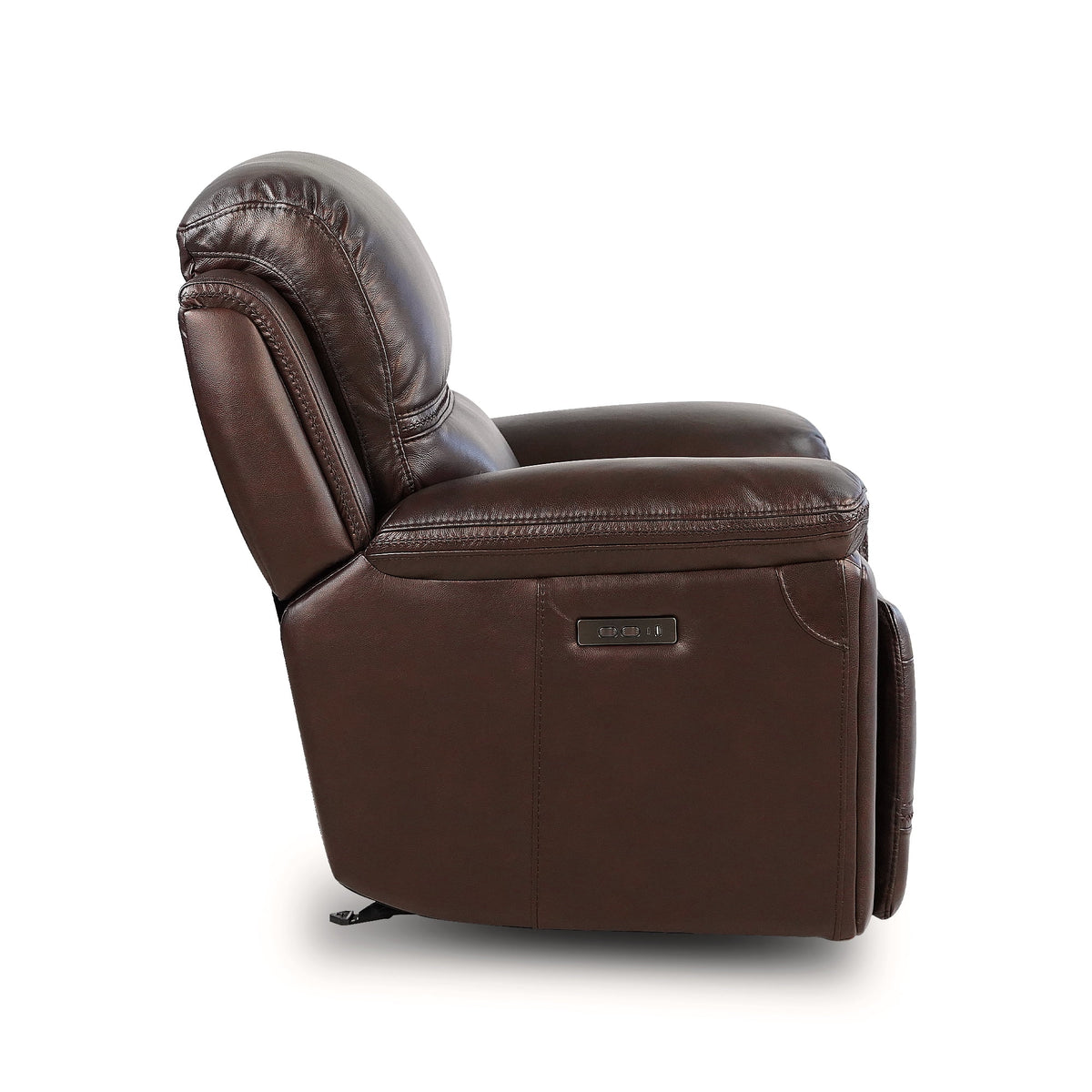 Top Grain Leather Power Recliner Glider Chair U106032