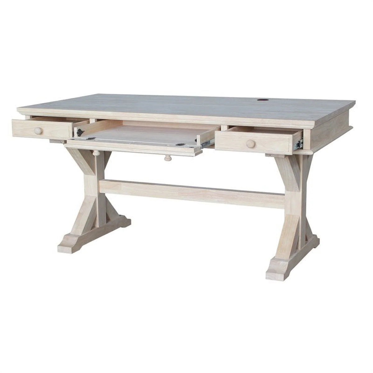 Traditional Executive Desk with Canyon Base R459