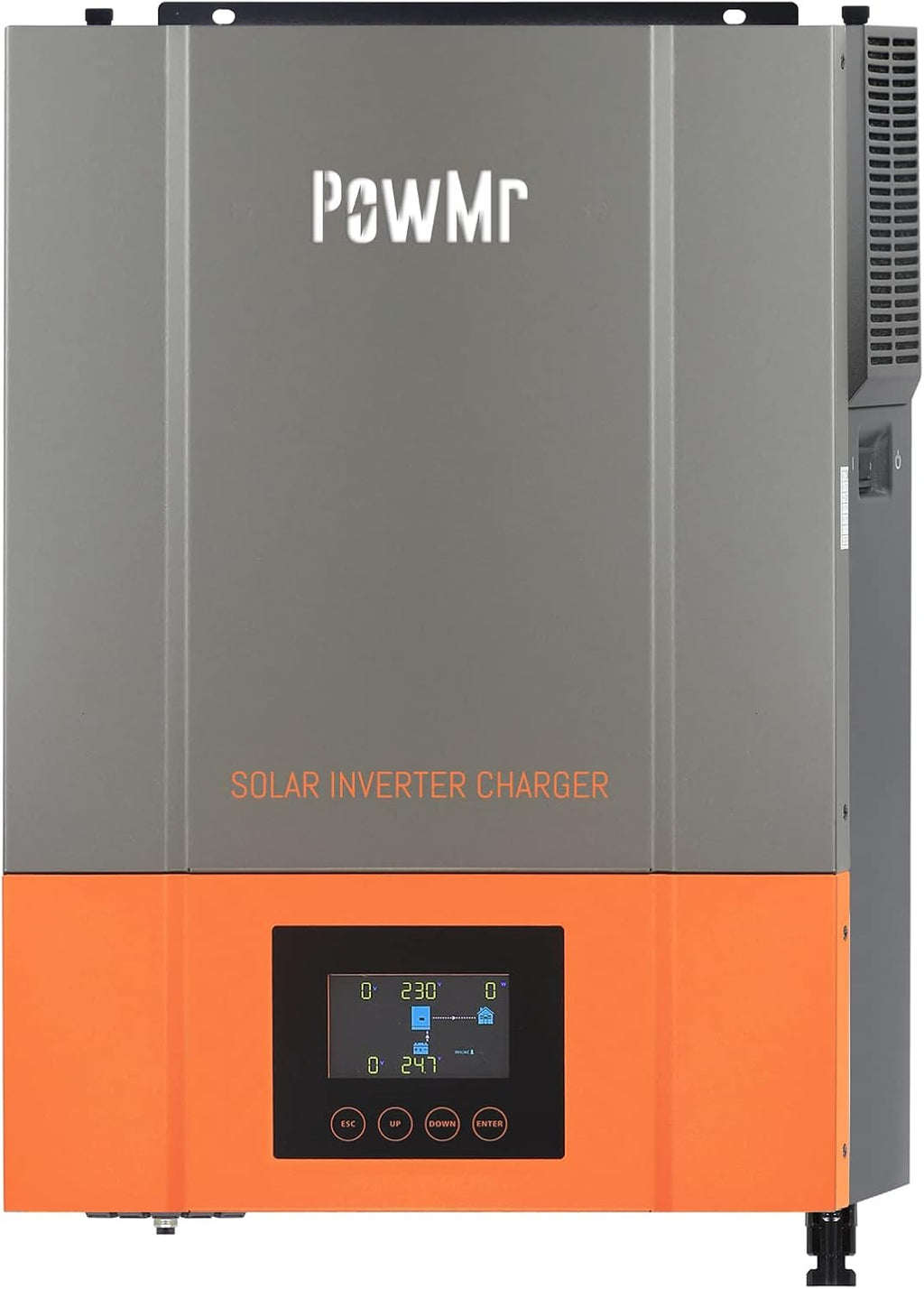 3600W Solar Hybrid Inverter 24V DC to 220-230VAC with 120A MPPT Charge Controller M1536