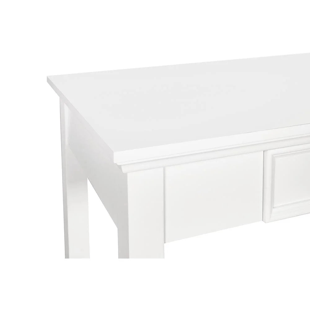 White 1-Drawer Wood Desk P190