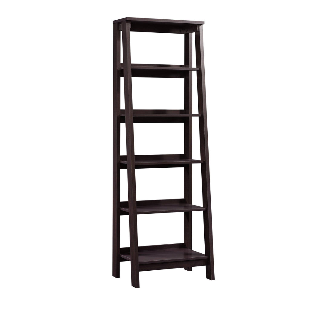 5 Shelf Bookcase, Jamocha Wood Finish I40662