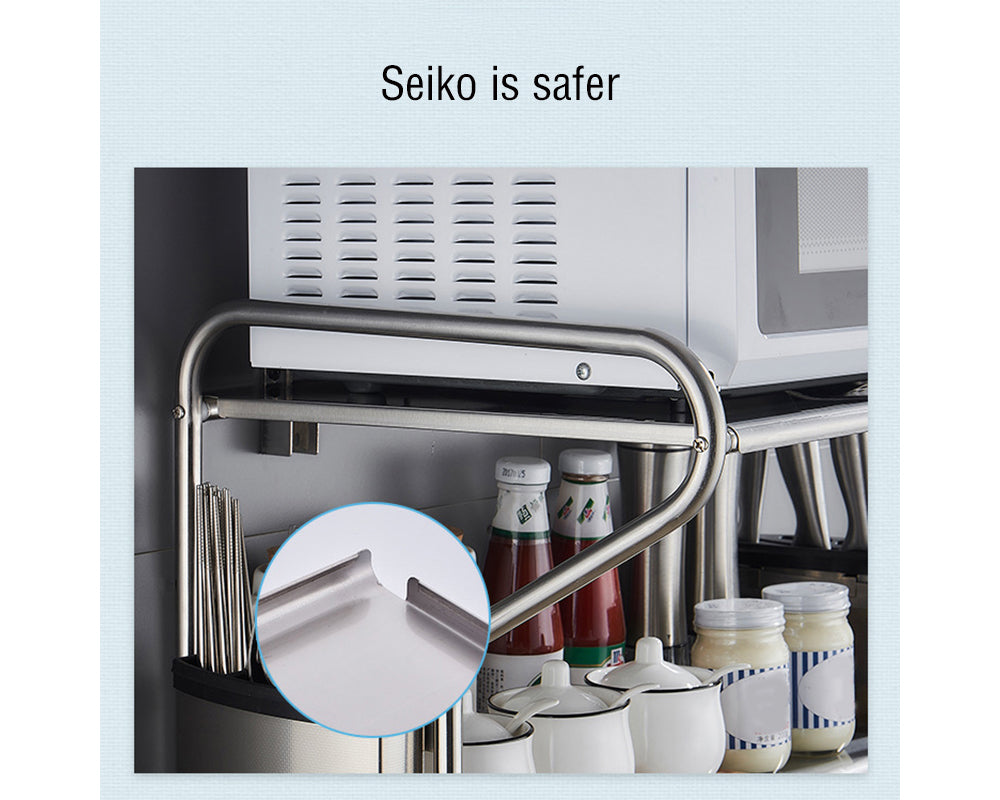 Stainless Steel Microwave Oven Wall Mount Shelf Rack M9633