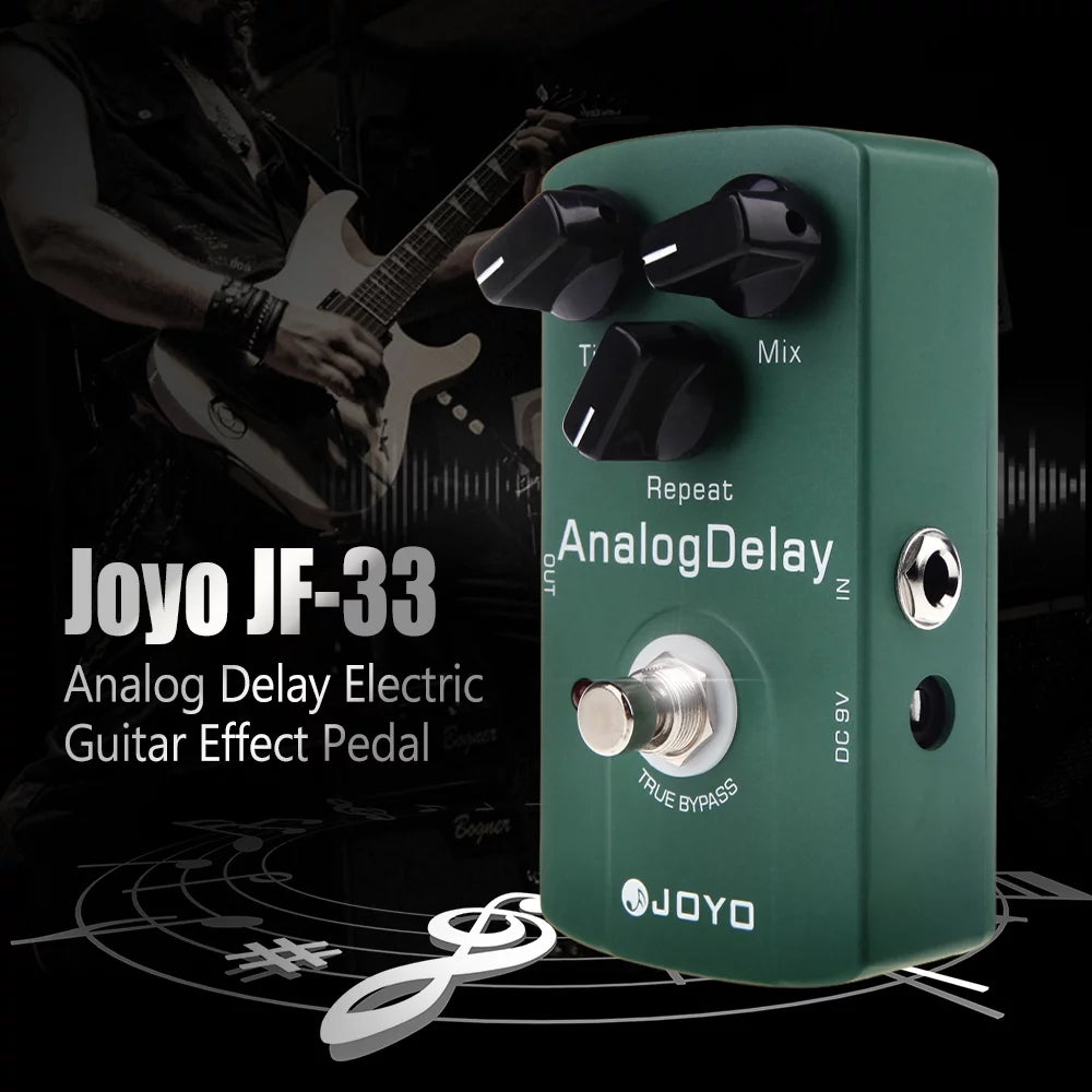 Analog Delay Electric Guitar Effect Pedal True Bypass E390