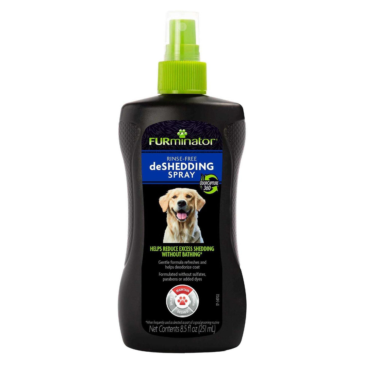 Rinse-Free deShedding Spray for Dogs O9817