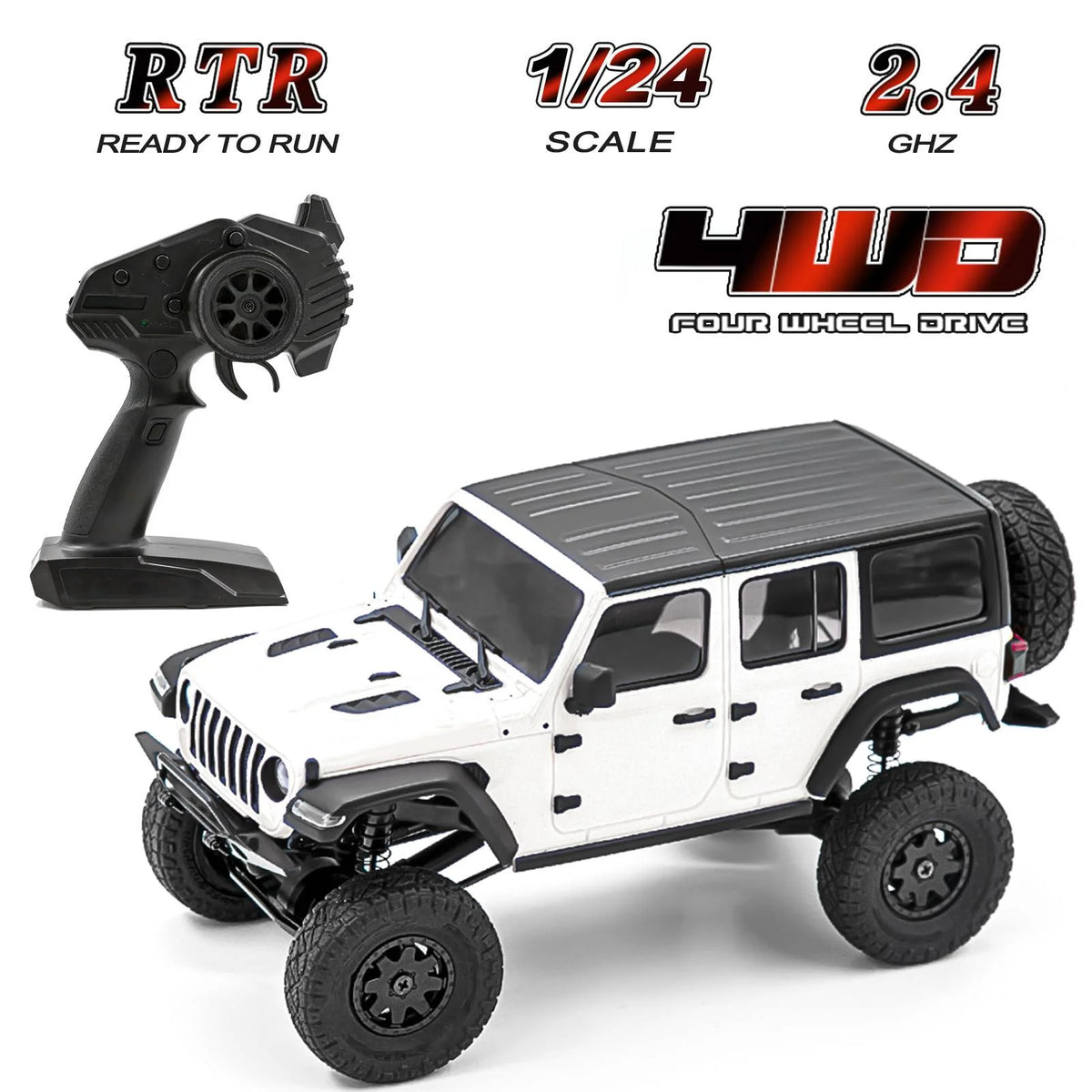 1/24 2.4GHz 4WD RC Off-Road Truck N585990