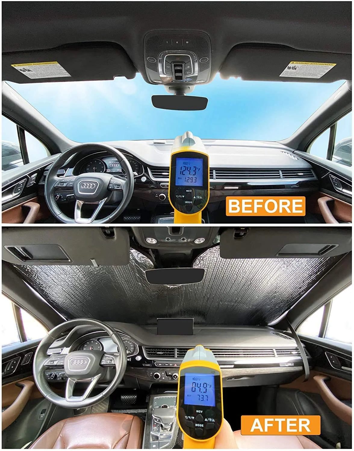 Tailgate Sunshade for Hyundai Santa Fe Sport SUV W618367