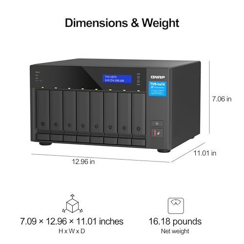 4 Bay Desktop NAS with Intel Pentium Gold CPU, 8GB DDR4 Memory X82948